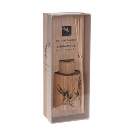 Dyfuzor zapachowy z patyczkami 80ml SANDALWOOD, drzewo sandałowe