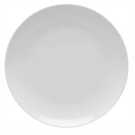 Talerz płytki 24 cm Boss Biały LUBIANA