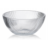 Szklana miska, salaterka ryflowana MODERN KITCHEN – 2 l