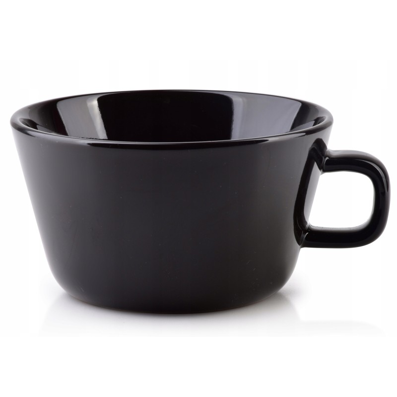 Kubek JUMBO miska z uchem 500ml NADINE BLACK