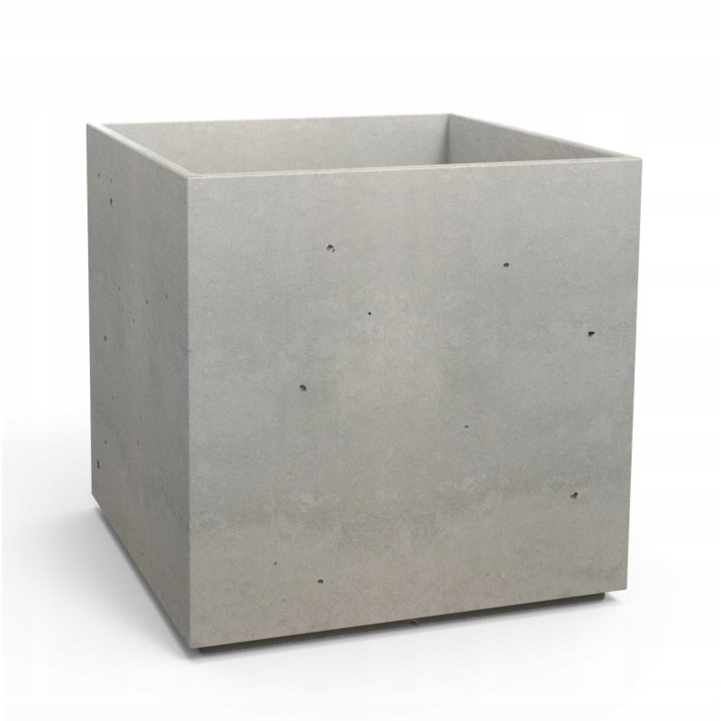 Osłonka na doniczkę kwadratowa BETON CUBE 11x11x11cm Curver