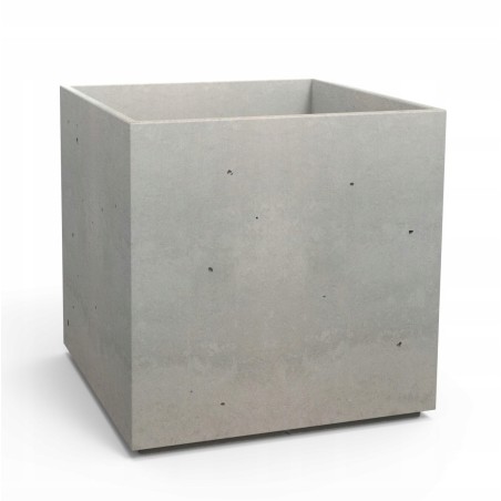 Osłonka na doniczkę kwadratowa BETON CUBE 11x11x11cm Curver