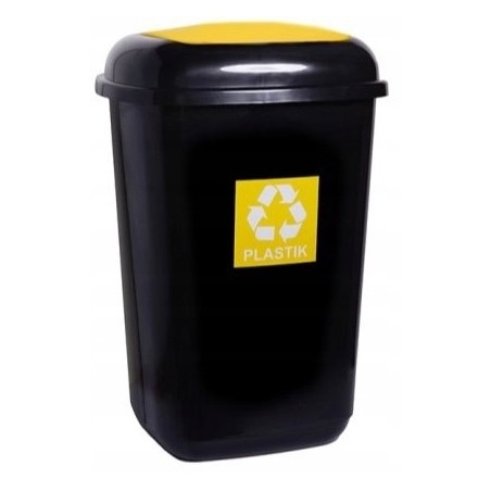 Kosz QUATRO do segregacji 45L PLASTIK