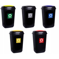 Kosz QUATRO do segregacji 12L PAPIER