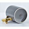 Kubek XENIA GREY GOLD 420ml