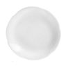 Talerz deserowy 19 cm Kamelia biała porcelana Chodzież