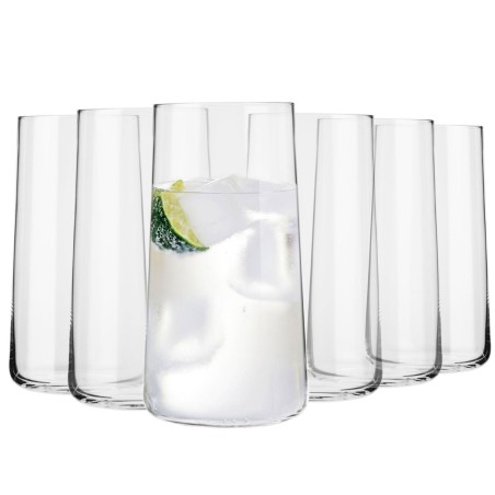 Zestaw 6 szklanek wysokich long drink 540 ml Avant-Garde Krosno