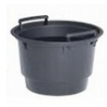 Doniczka z wkładem HEOS 46x29 cm Cylinder antracyt, grafit niska Prosperplast