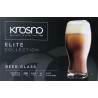 Szklanki do piwa ciemnego 500 ml x 6 szt Elite Krosno