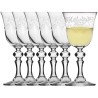 Zestaw 6 kieliszków KRISTA DECO do wina białego 150 ml Krosno