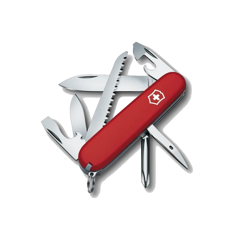 Szwajcarski scyzoryk Hiker 1.4613 czerwony 13 funkcyjny VICTORINOX