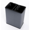 Kosz na odpady 54 l Verto Recycle PEARL BLUE