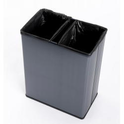 Kosz na odpady 54 l Verto Recycle PEARL GREY